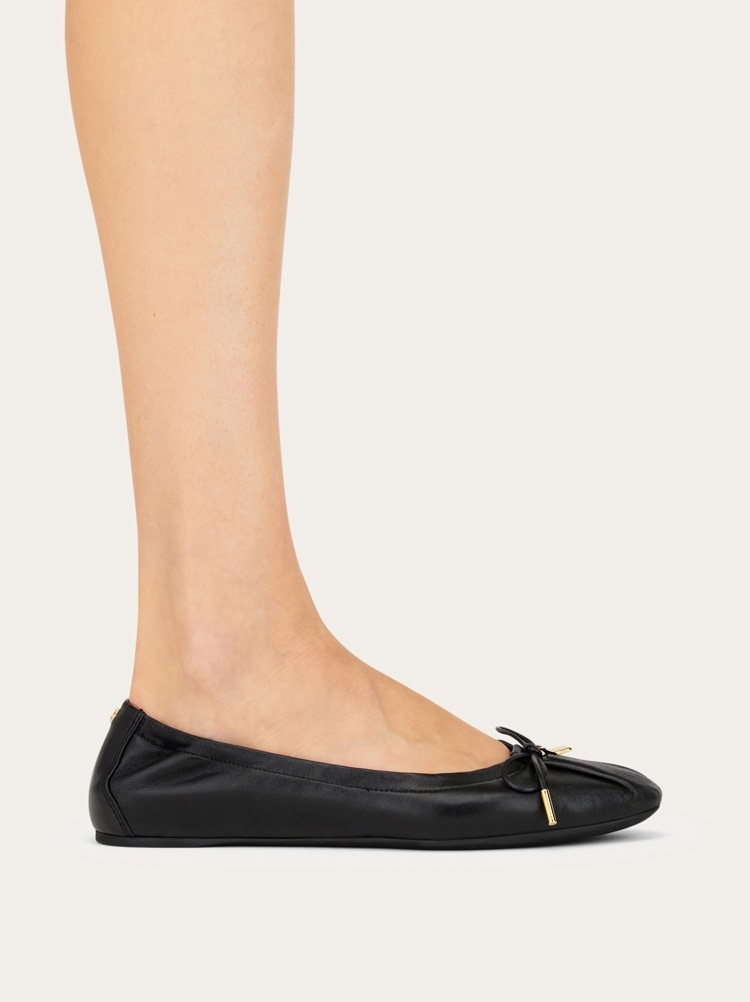 Elasticated ballet flat - Image 2